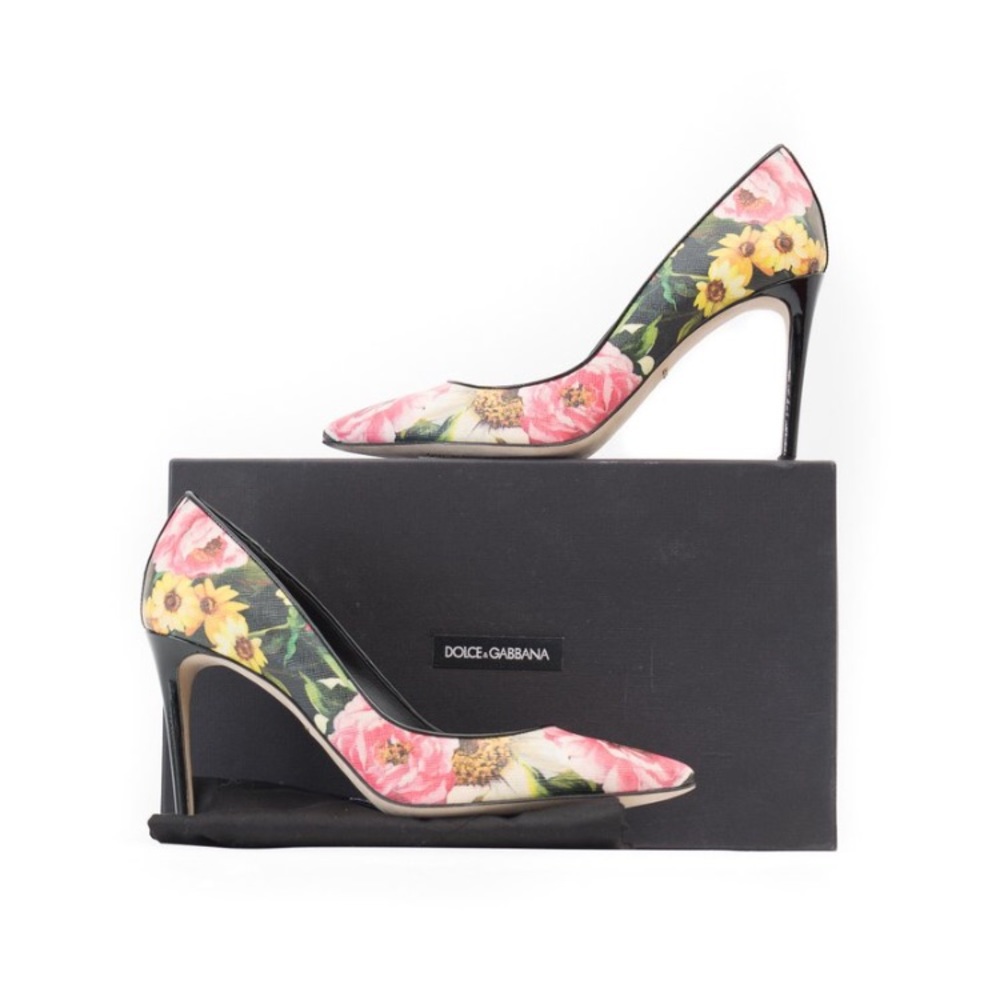 Dolce & Gabbana floral print pumps Brand New 7.5
